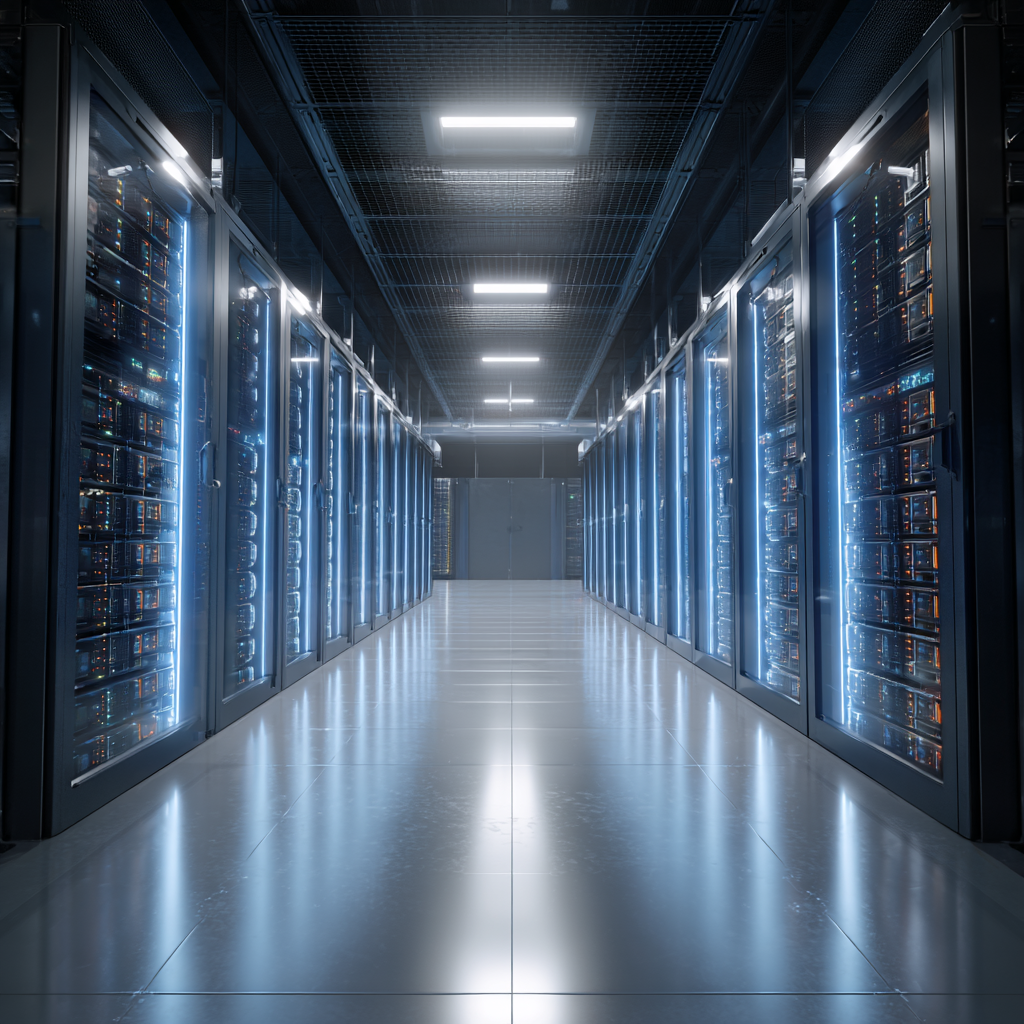 Data center server room