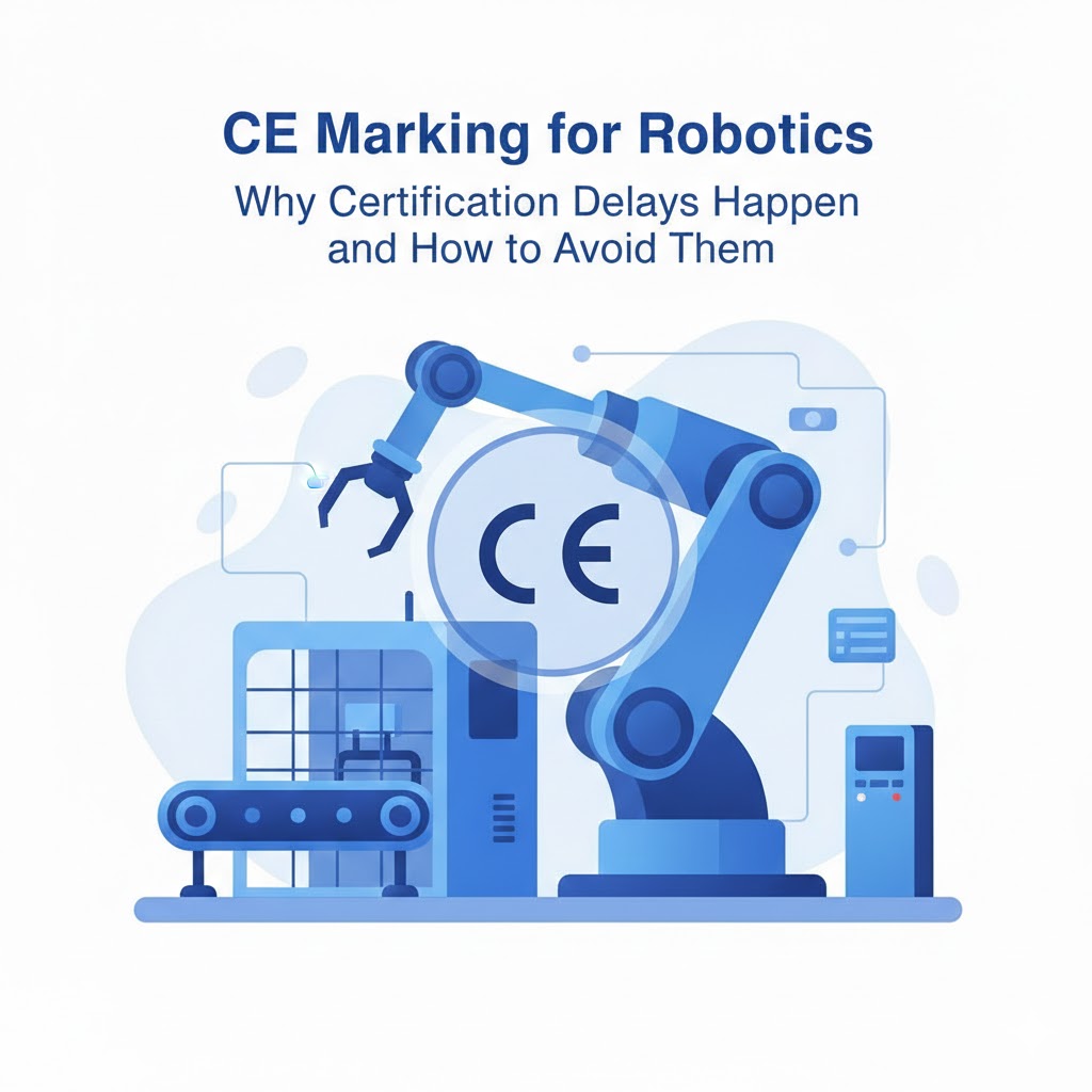 CE marking risk assessment for robotics system